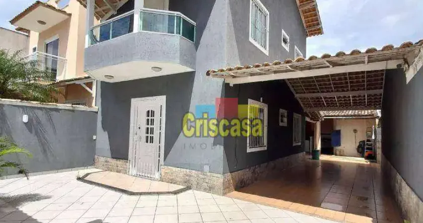 Casa com 2 dormitórios à venda, 156 m² por r$ 440.000,00 - atlântica - rio das ostras/rj