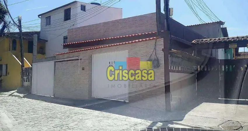 Casa com 2 dormitórios para alugar, 70 m² por r$ 1.729,17/mês - liberdade - rio das ostras/rj
