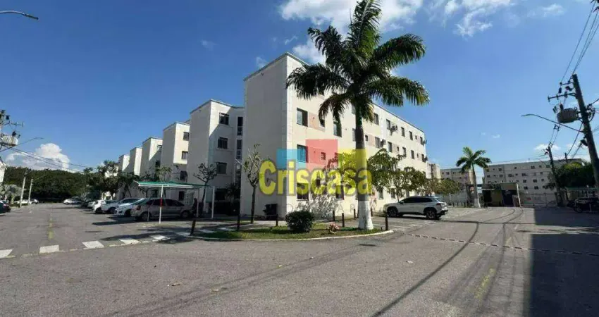 Apartamento com 2 dormitórios para alugar, 48 m² por r$ 1.800,00/mês - atlântica - rio das ostras/rj