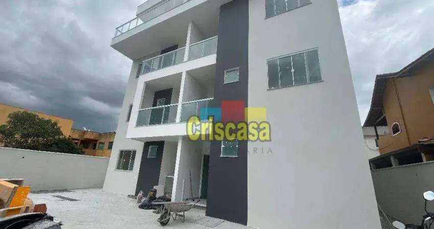 Cobertura com 4 dormitórios, 111 m² - venda por r$ 550.000,00 ou aluguel por r$ 3.800,00/mês - atlântica - rio das ostras/rj