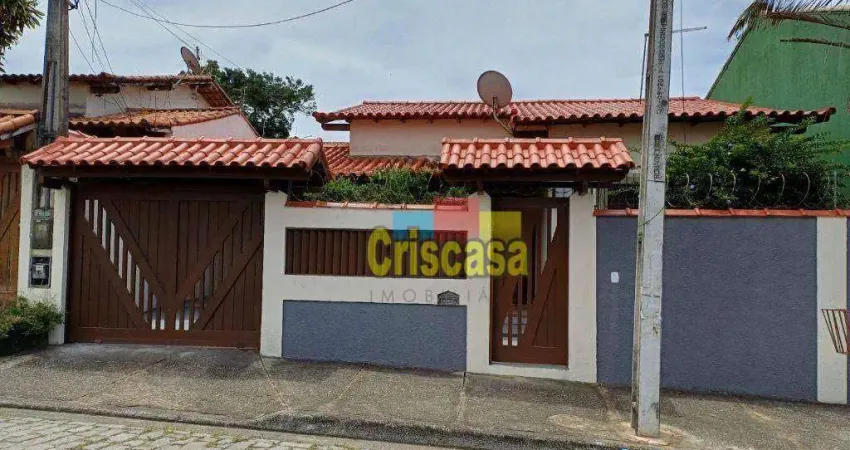 Casa com 2 dormitórios à venda, 90 m² por r$ 480.000,00 - residencial camping do bosque - rio das ostras/rj