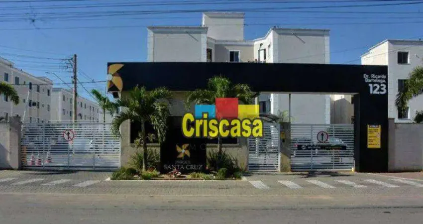 Apartamento com 2 dormitórios para alugar, 48 m² por R$ 2.251,97/mês - Atlântica - Rio das Ostras/RJ