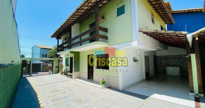 Casa com 2 dormitórios à venda, 126 m² por r$ 350.000,00 - novo horizonte - macaé/rj