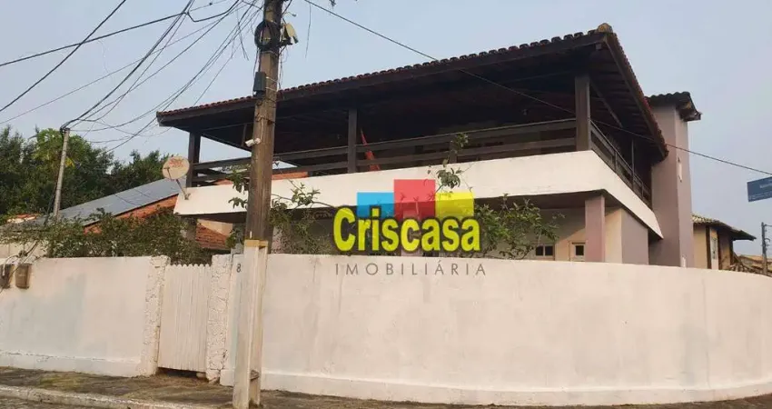 Casa com 4 dormitórios, 365 m² - venda por R$ 790.000,00 ou aluguel por R$ 5.200,00/mês - Ilha da Caieira - Macaé/RJ