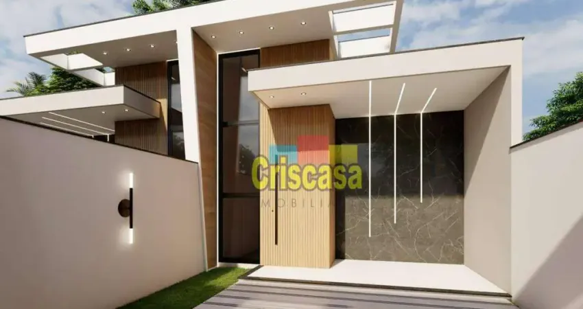 Casa com 2 dormitórios à venda, 76 m² por R$ 420.000,00 - Lagoa - Macaé/RJ