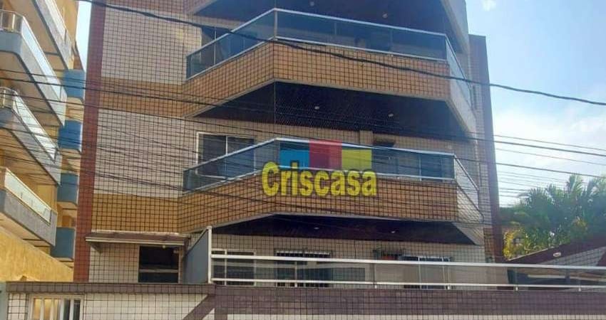 Apartamento com 3 dormitórios para alugar, 130 m² por R$ 2.550,00/mês - Riviera Fluminense - Macaé/RJ