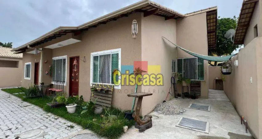Casa com 2 dormitórios à venda, 58 m² por r$ 318.000,00 - chácara mariléa - rio das ostras/rj