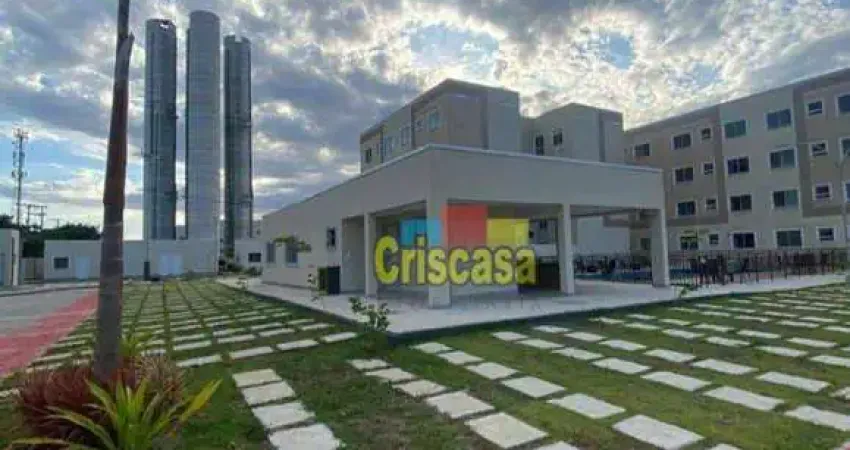 Apartamento com 2 dormitórios para alugar, 49 m² por r$ 1.300,00/mês - são josé do barreto - macaé/rj