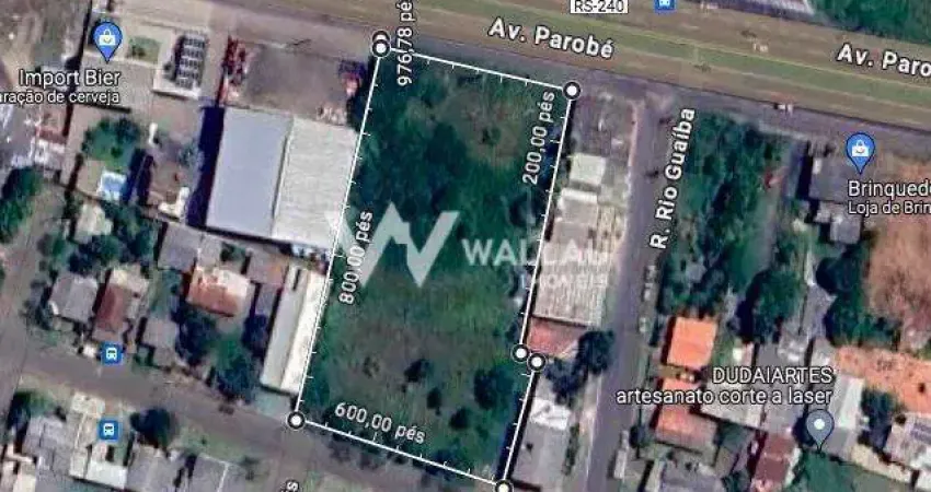 Terreno à venda na Avenida Parobé, --, Arroio da Manteiga, São Leopoldo