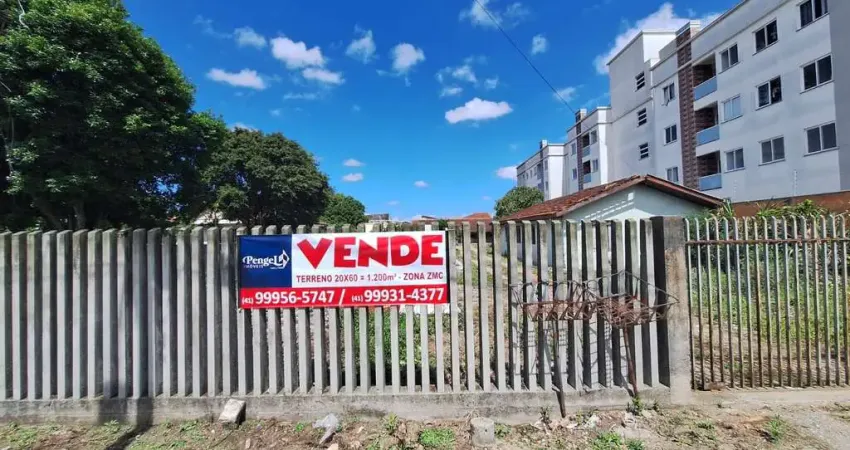 Terreno à venda em pinhais-pr, bairro weissópolis, com 1.200,00 m² de área. aceita área construída no local. imperdível oportunidade de investimento!