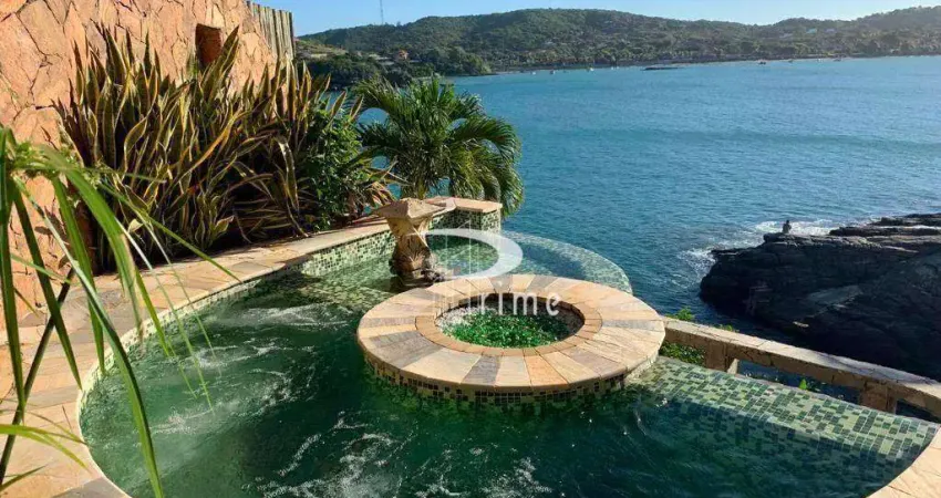 Casa com 6 dormitórios à venda por R$ 9.600.000,00 - Loteamento Sitio do Campinho - Armação dos Búzios/RJ