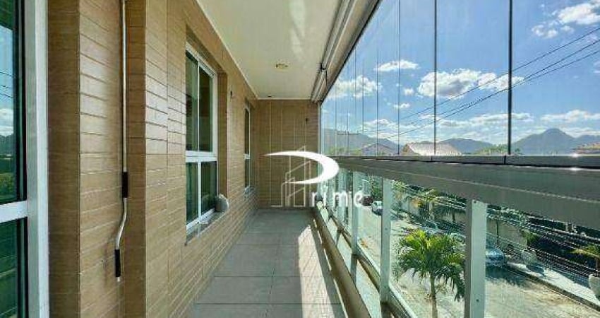 Apartamento com 2 dormitórios para alugar, 108 m² por R$ 4.880,00/mês - Piratininga - Niterói/RJ