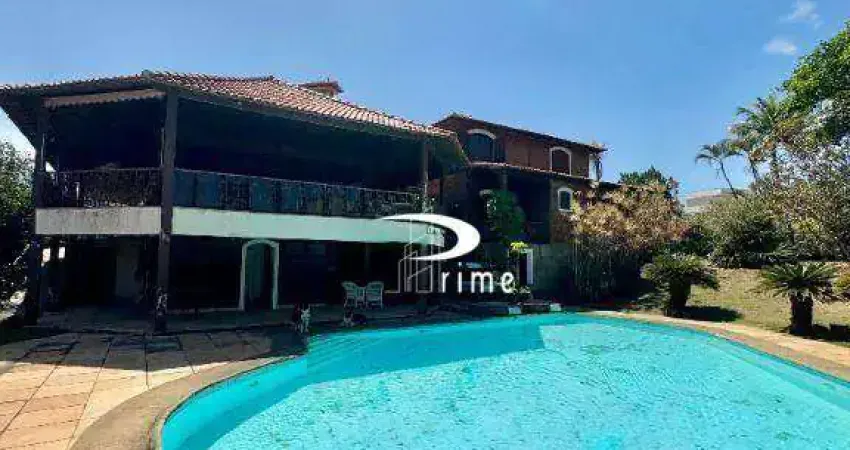 Casa com 4 dormitórios à venda, 611 m² por r$ 9.500.000,00 - camboinhas - niterói/rj