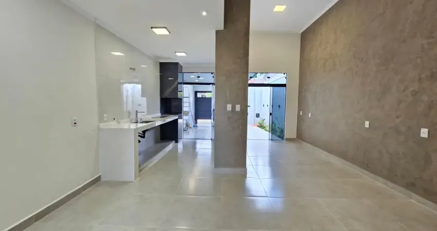 Casa Nova à Venda em Bauru: 2 Quartos (1 Suíte), Fino Acabamento e Churrasqueira - Região Terra Branca / Jd. Ferraz