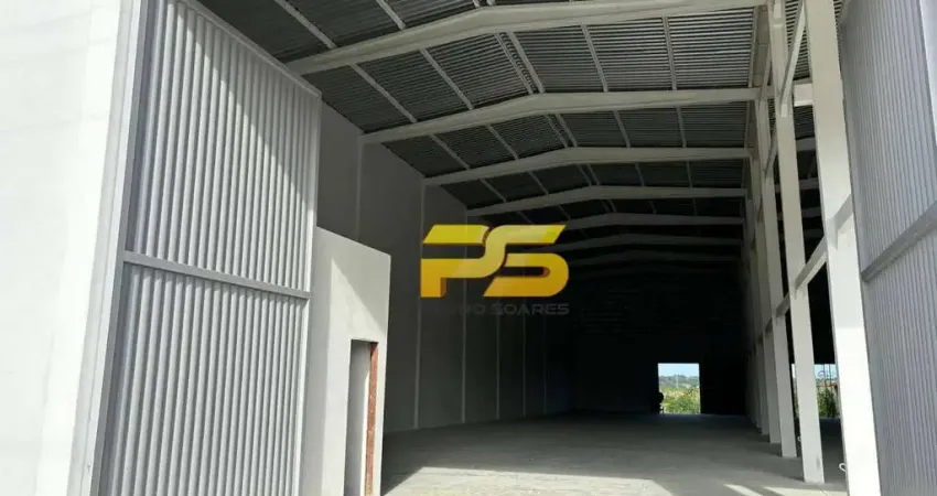 Galpão para alugar, 1200 m² por R$ 26.000/mês - Cidade Balneária Novo Mundo I - Conde/PB