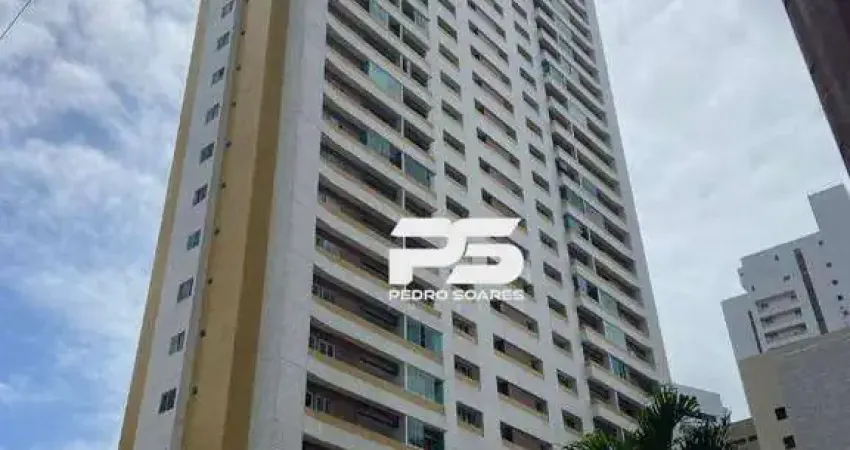Apartamento com 3 dormitórios à venda, 90 m² por r$ 720.000 - brisamar - joão pessoa/pb