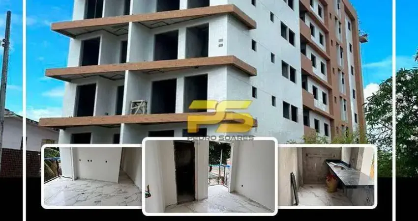 Apartamento com 2 dormitórios à venda, 54 m² por r$ 450.000 - loteamento nazareth - cabedelo/pb