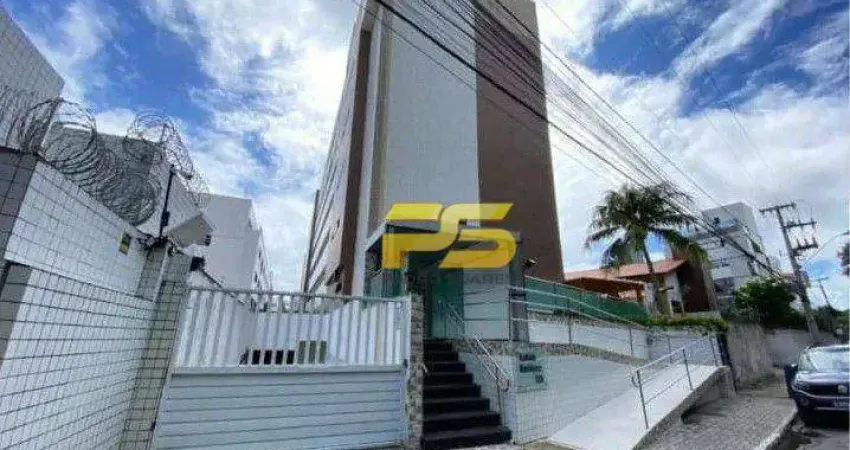 Apartamento com 3 dormitórios à venda, 80 m² por r$ 600.000 - cabo branco - joão pessoa/pb