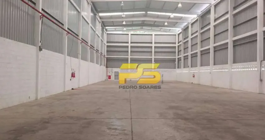 Galpão para alugar, 830 m² por r$ 20.750/mês - distrito industrial - joão pessoa/pb