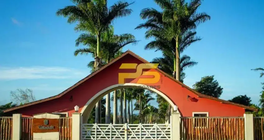 Lotes à venda no condomínio fechado villas de areia r$ 120 mil cada