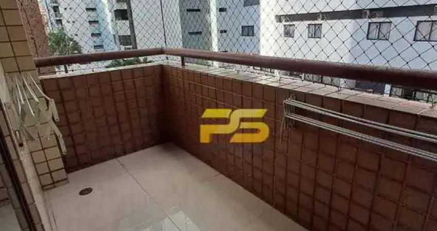 Apartamento com 3 dormitórios à venda, 107 m² por r$ 620.000 - tambaú - joão pessoa/pb