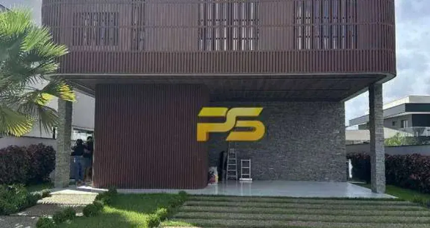 Casa com 4 dormitórios à venda, 386 m² por r$ 3.200.000 - alphaville pb - bayeux/pb