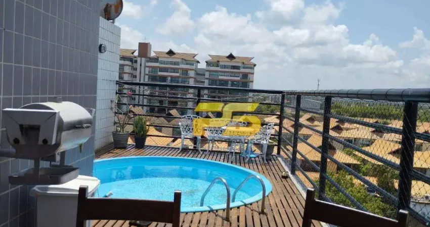 Apartamento com 2 dormitórios para alugar, 135 m² por r$ 15.000,00/mês - intermares - cabedelo/pb