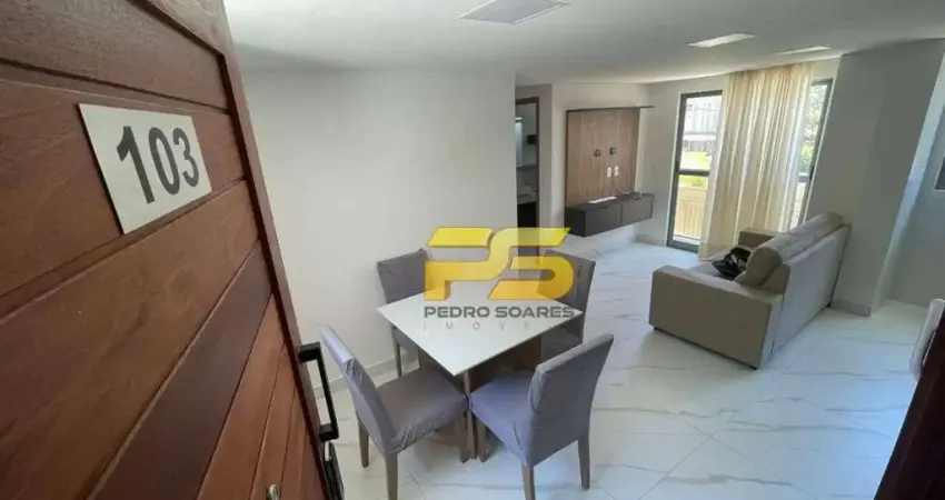Apartamento com 2 dormitórios para alugar, 60 m² por r$ 4.200,00/mês - cabo branco - joão pessoa/pb