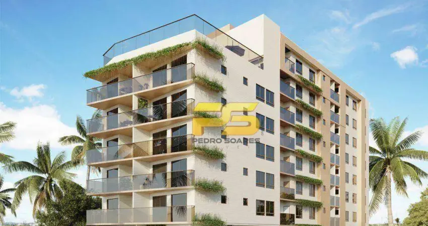 Apartamento com 2 dormitórios à venda, 57 m² por r$ 500.000,00 - camboinha - cabedelo/pb