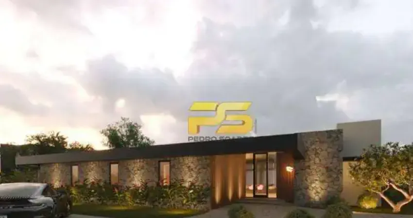 Casa de alto padrão em construção – condomínio fechado em bananeiras