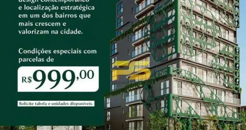 Lançamento – flats para venda | à partir r$ 392.919,31| cabo branco