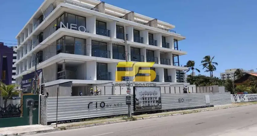 Flat com 1 dormitório à venda, 32 m² por R$ 360.000,00 - Intermares - Cabedelo/PB