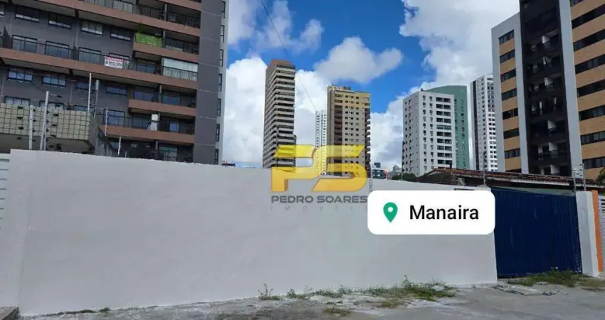 Terreno comercial para alugar na Avenida Umbuzeiro, Manaíra, João Pessoa