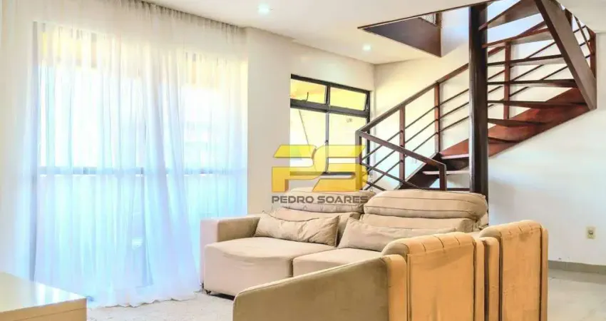 Cobertura com 4 dormitórios à venda, 325 m² por r$ 1.850.000 - intermares - cabedelo/pb