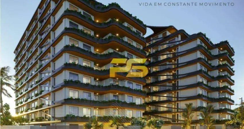 Flat com 1 quarto à venda na Rua Vitorino Cardoso, 5, Ponta de Campina, Cabedelo