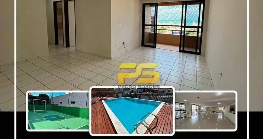 Apartamento com 3 quartos à venda na Avenida João Maurício, 3, Manaíra, João Pessoa