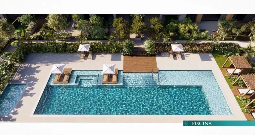 TRÉSOR Residence - Lançamento 2 a 3 quartos com suíte em Campinas.