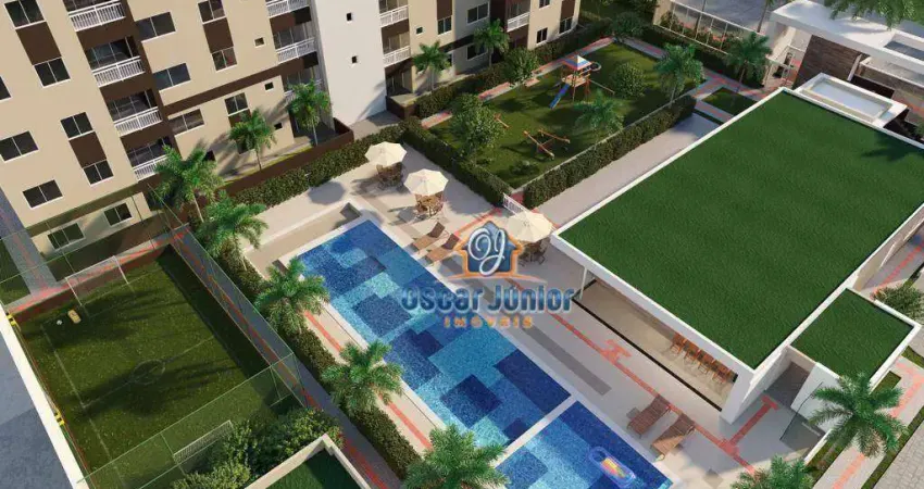 Apartamento com 3 dormitórios à venda, 59 m² por R$ 365.040,00 - Jacarecanga - Fortaleza/CE