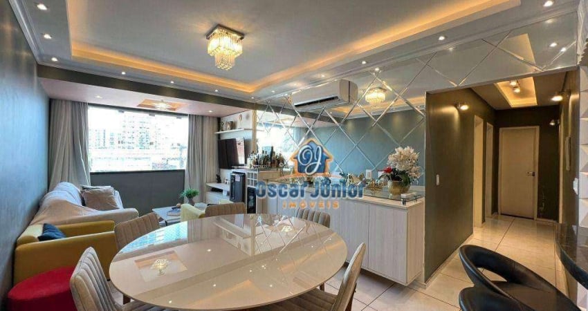 Apartamento com 3 Quartos (2 Suítes sendo 1 Reversível), 110 m² por R$ 365.000 - Aldeota - Fortaleza/CE