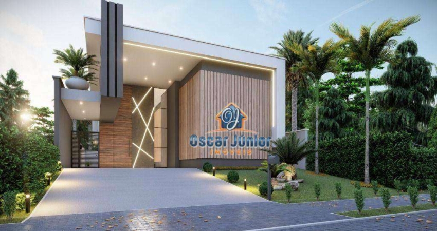 Casa Duplex em Condomínio Fechado com 4 Quartos (3 Suítes), 173 m² por R$ 1.200.000 - Cidade Alpha - Eusébio/CE