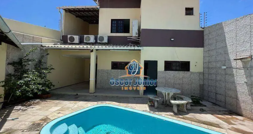 Maravilhosa Casa Duplex com 4 Suítes + DCE e Móveis Projetados, 280 m² por R$ 630.000 - Parque Dois Irmãos - Fortaleza/CE