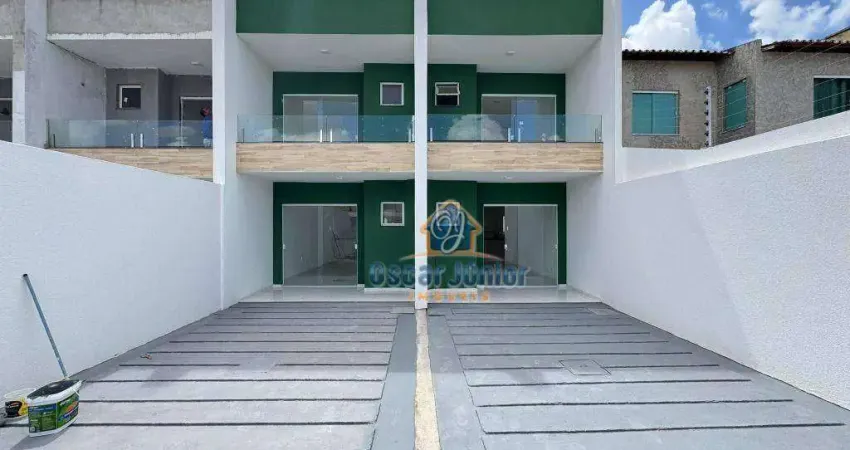 Duplex Novo 3 Quartos ( 2 Suítes ) + WC Social, 108 m² por R$ 345.000 - Mondumbim - Fortaleza/CE