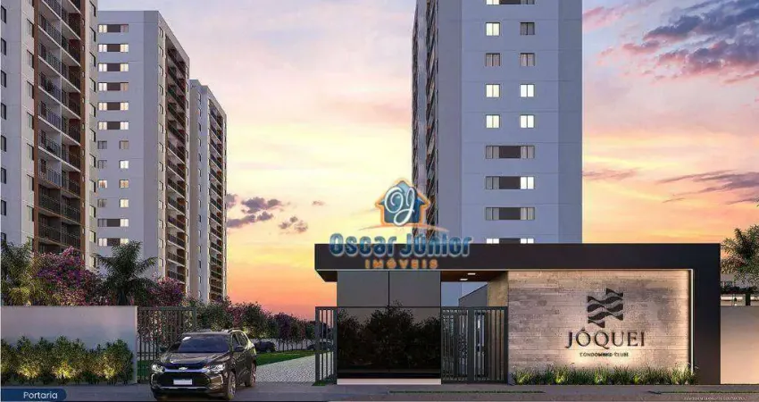 Apartamento com 2 dormitórios à venda, 48 m² por R$ 370.000,00 - Jóquei Clube - Fortaleza/CE