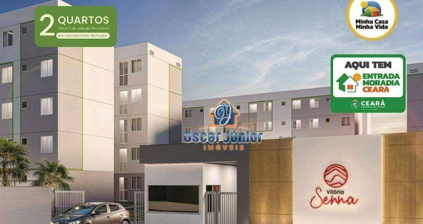 Apartamento com 2 dormitórios à venda, 38 m² por R$ 206.999,99 - Planalto Ayrton Senna - Fortaleza/CE