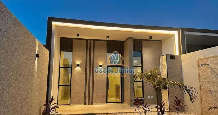 Casa com 3 dormitórios, 2 suítes, 2 vagas a venda por R$ 379.000 - Mangabeira - Eusébio/CE