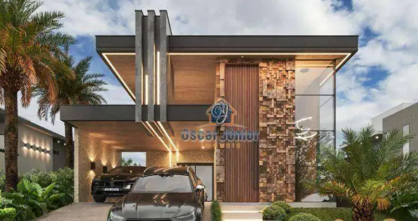 Casa plana alto padrão com 3 suítes à venda, 143 m² por r$ 1.190.000 - cidade alpha - eusébio/ce