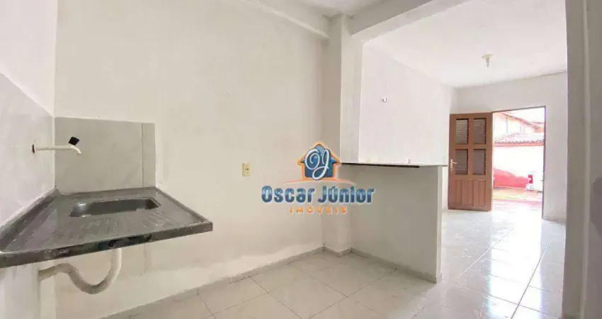 Casa com 2 quartos + wc social para alugar, 60 m² por r$ 650/mês - pajuçara - maracanaú/ce
