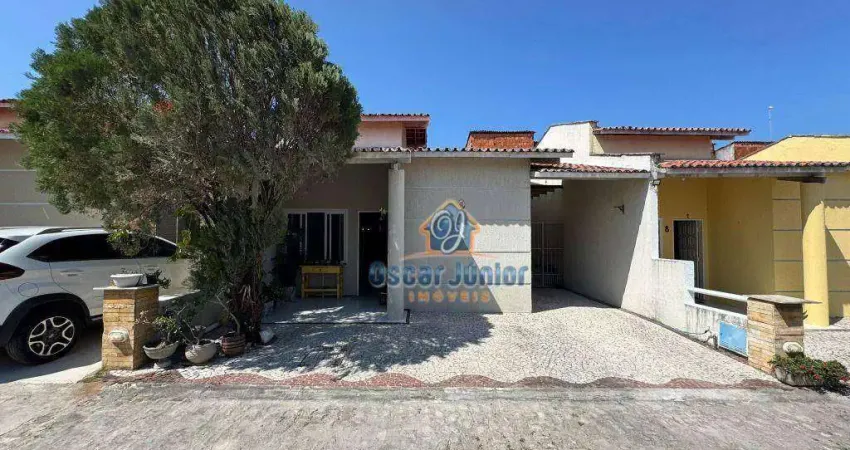 Casa plana em condomínio 3 quartos (1 suíte) + wc social à venda, 90 m² por r$ 490.000 - passaré - fortaleza/ce