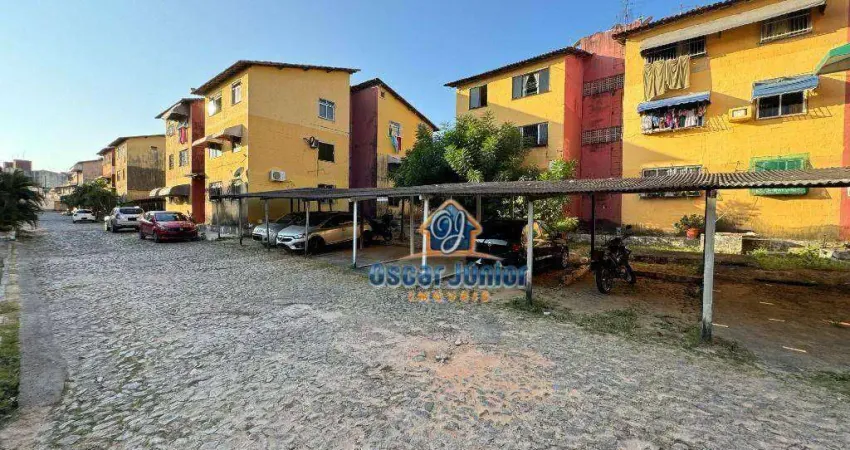 Apartamento com 2 quartos + wc social para alugar, 46 m² por r$ 800/mês - passaré - fortaleza/ce