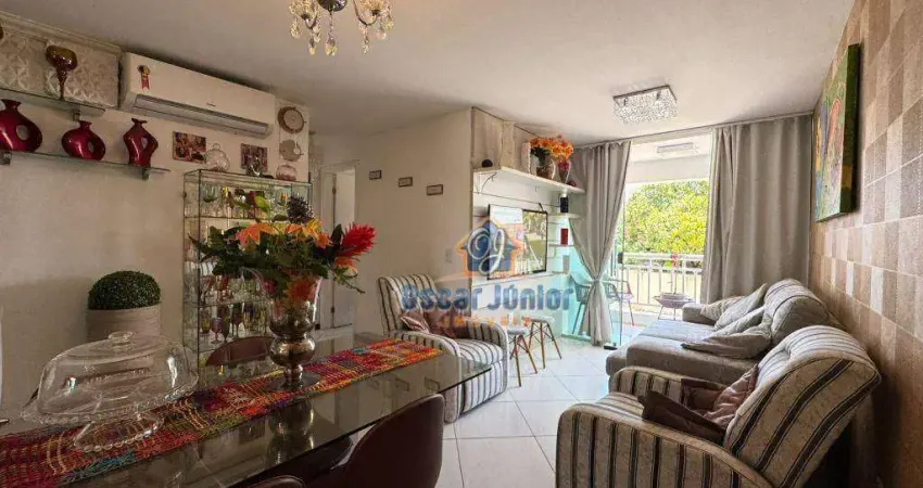 Apartamento com 2 quartos (1 suíte) + wc social à venda, 58 m² por r$ 220.000 - cidade nova - maracanaú/ce